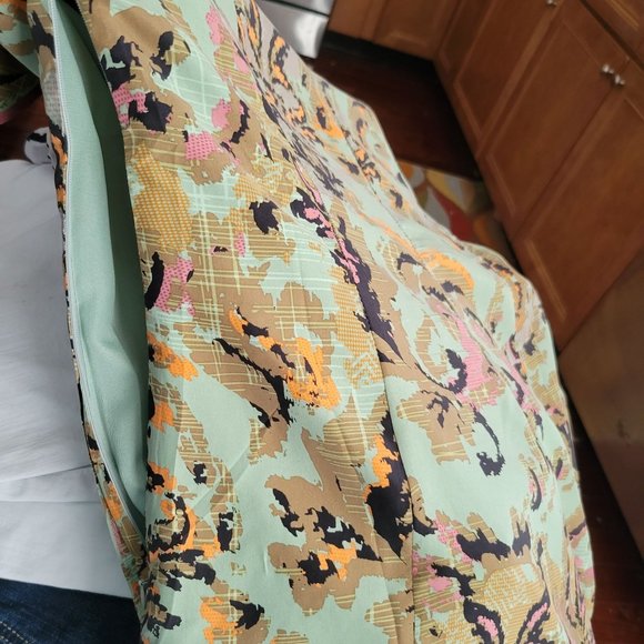 Sundance Silk jacquard Dress Sleeveless A line dress size 10 - Picture 5 of 7